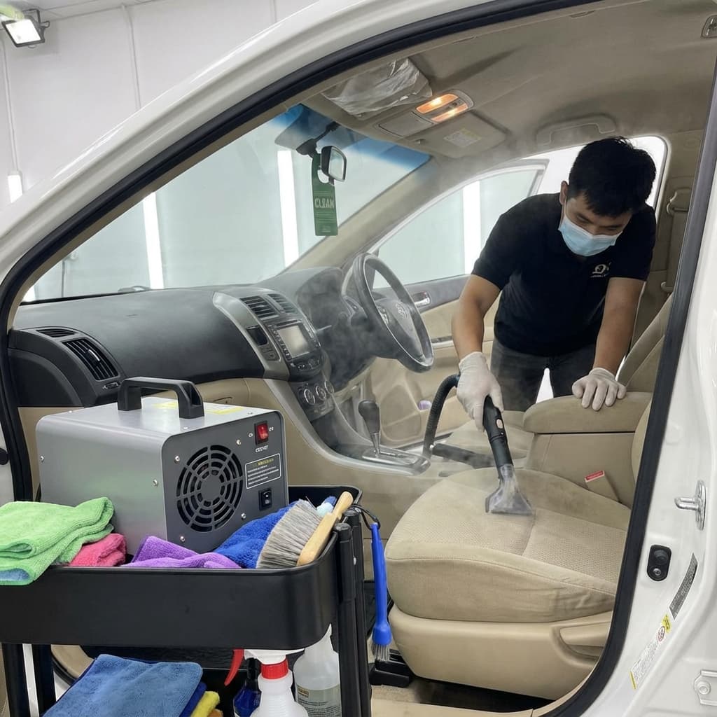 Lavage Voiture Fumeur : Comment Éliminer l'Odeur de Tabac ? Guide Detailing | Shine&Go Detailing